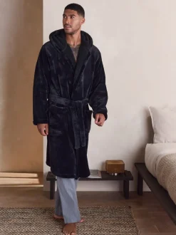 Noir - Robe de toilette Depolaire