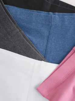Noir / Rose / Bleu / Blanc / Gris - 5{Paquet de shorts de vélo (3-16ans)