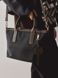 Noir - Sac à bandoulière en nylon