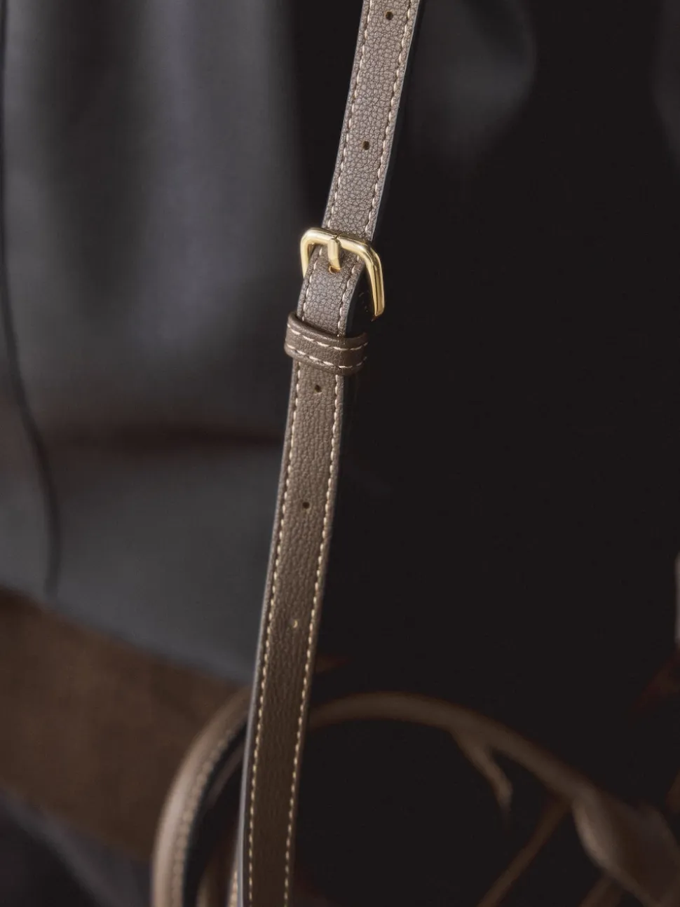 Noir - Sac à bandoulière en nylon