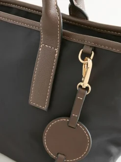 Noir - Sac à bandoulière en nylon