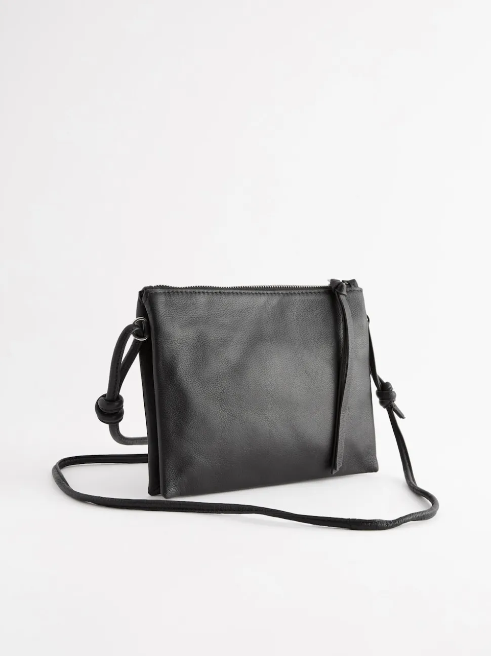 Noir - Sac à bandoulière en cuir