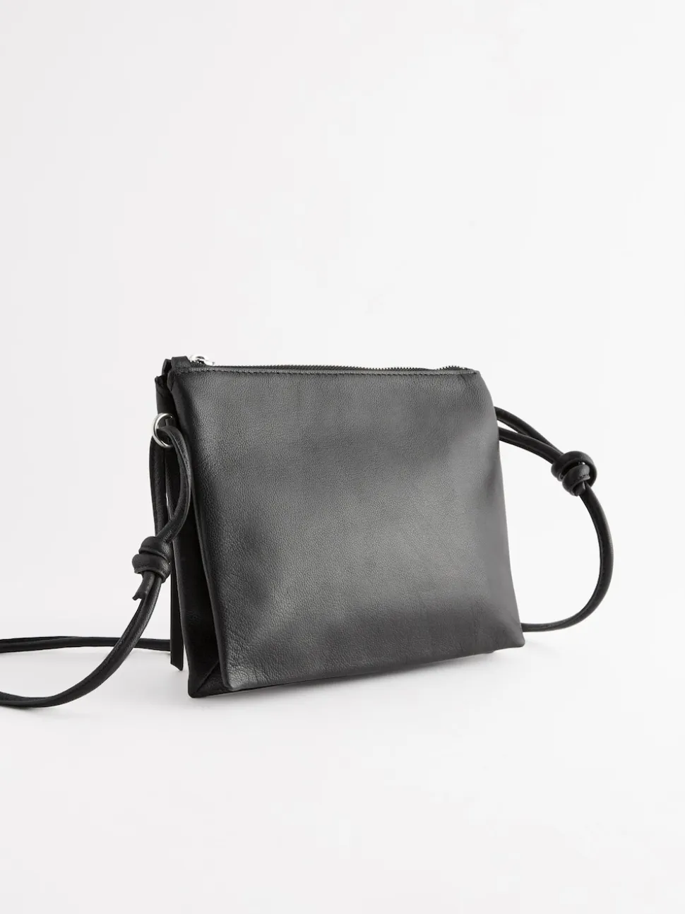 Noir - Sac à bandoulière en cuir