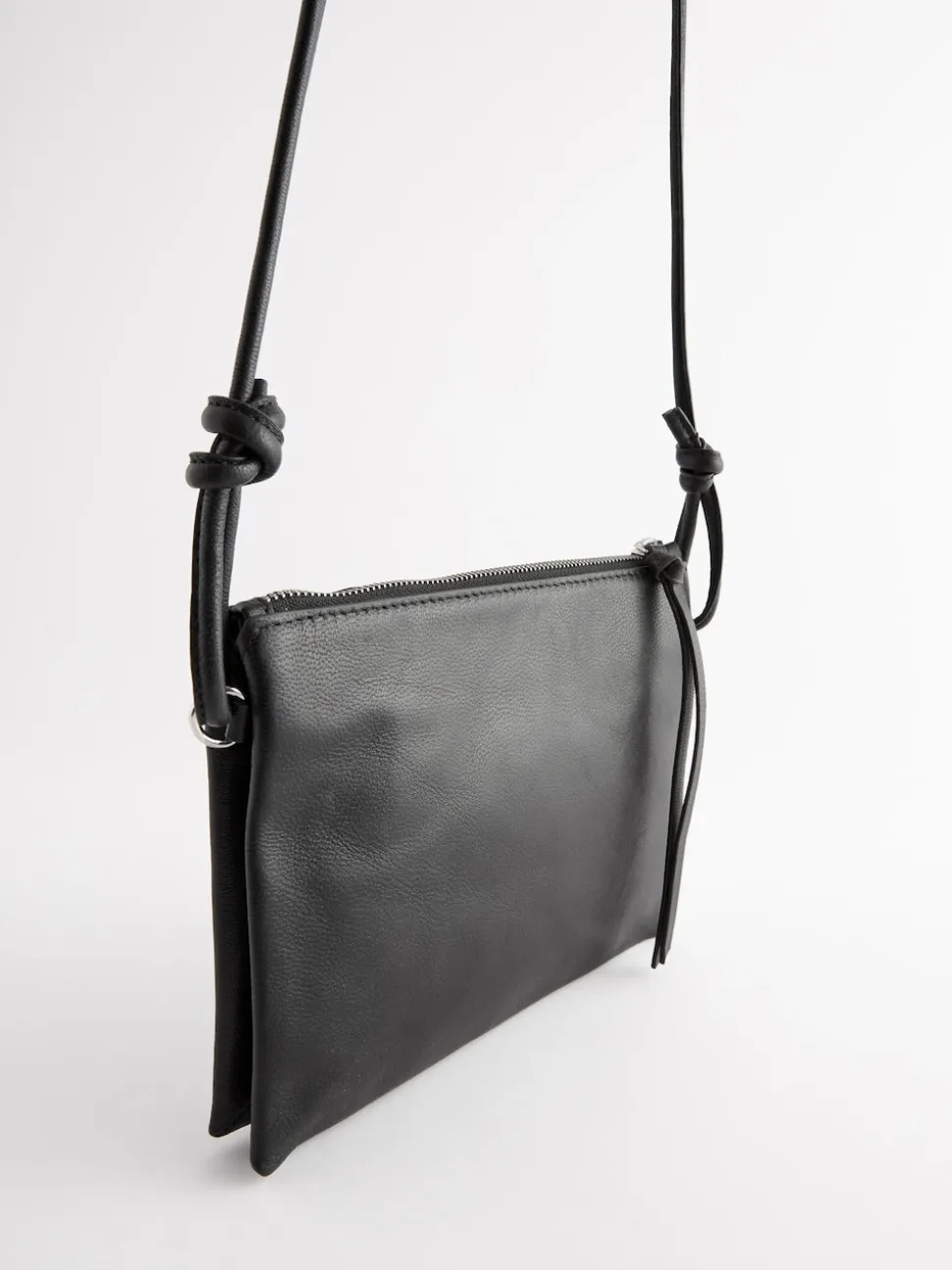 Noir - Sac à bandoulière en cuir