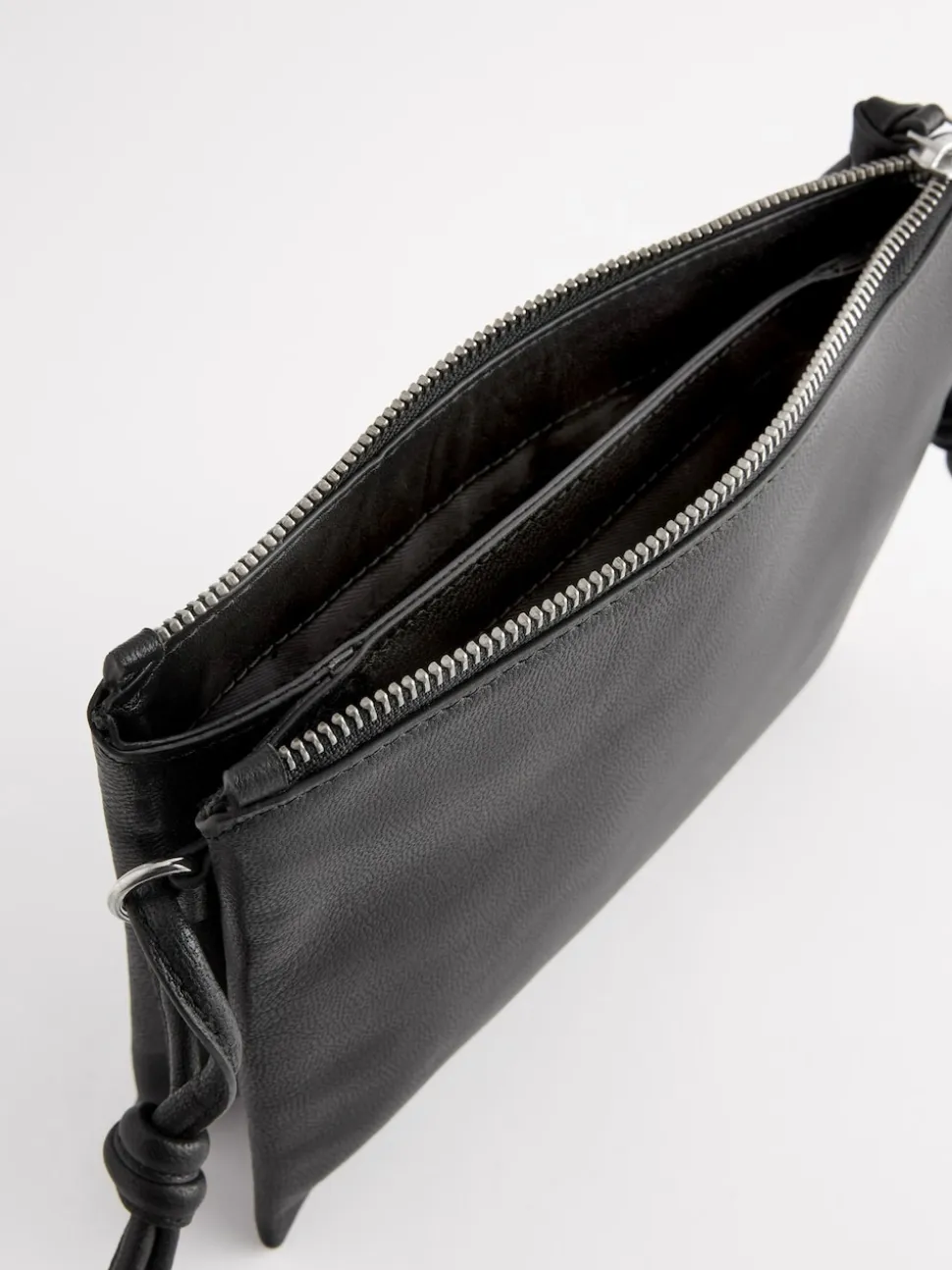 Noir - Sac à bandoulière en cuir