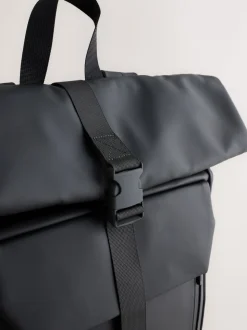 Noir - Sac à dos caoutchouté