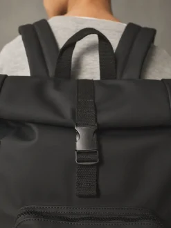 Noir - Sac à dos rabattable
