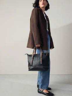 Noir - Sac à main avec boucle