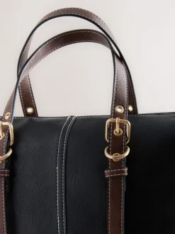 Noir - Sac à main avec boucle