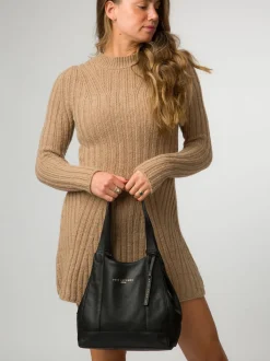 Noir - Sac à main Pure Luxuries London Colette en cuir