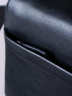 Noir - Sacoche messager pour ordinateur portable Lakeland Leather Crummock