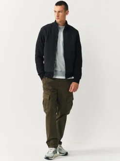 Noir - Sans capuche - Veste hybride zippée