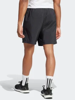 Noir - Short adidas Essentials à logo linéaire