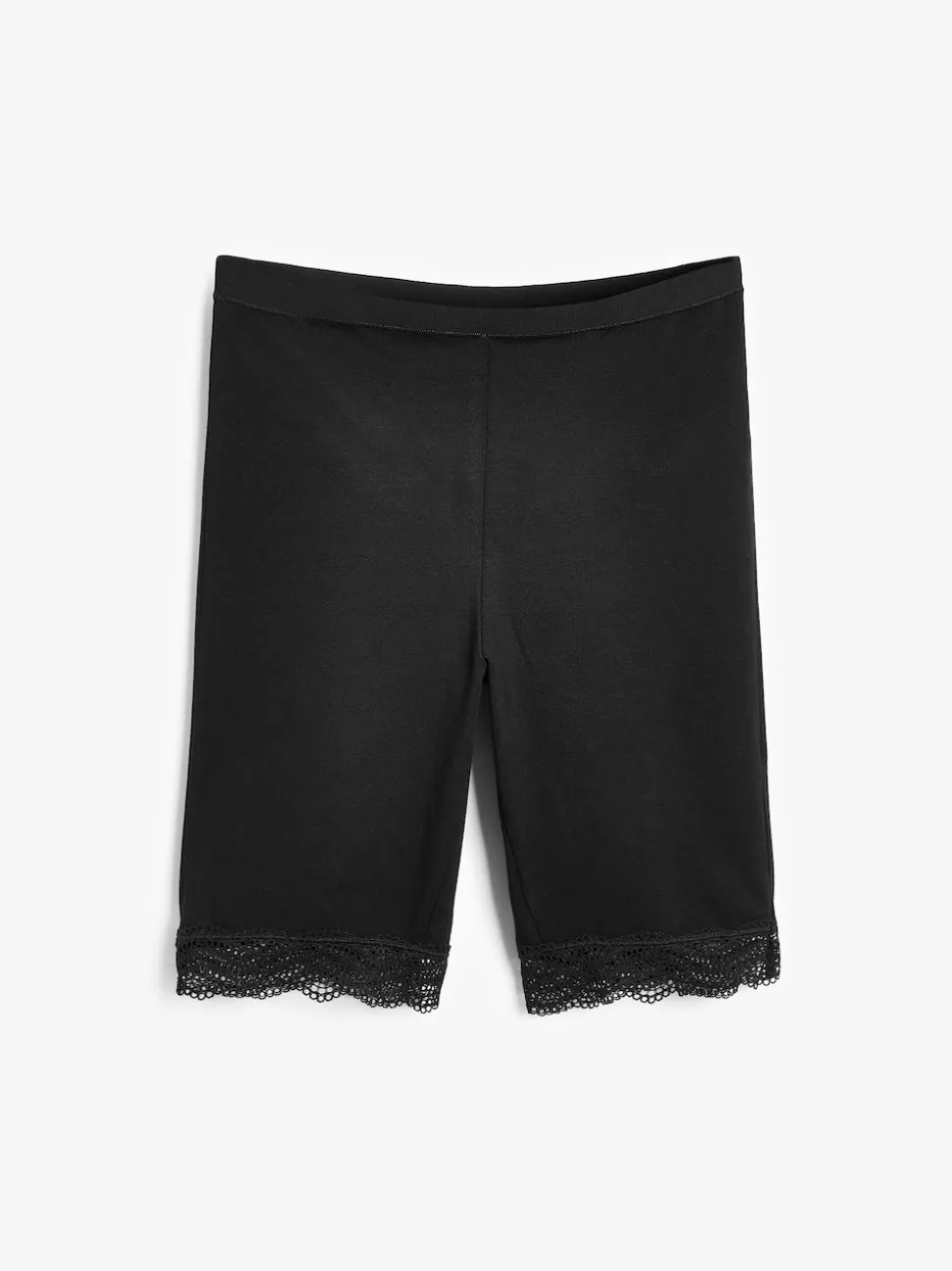 Noir - Short anti-chafe en coton mélangé 2 Pack