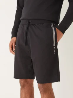 Noir - Short BOSS Authentic à logo