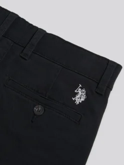 Noir - Short chino classique US Polo Assn