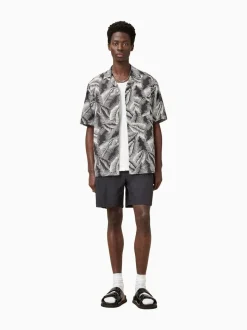 Noir - Short de bain AllSaints Warden