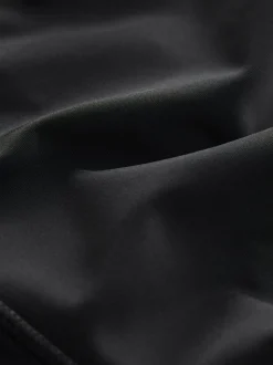 Noir - Short de bain extensible (3-16ans)