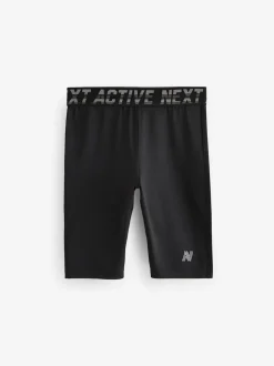 Noir - Short de couche de base (3-16 ans)