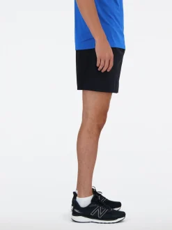 Noir - Short de course New Balance Essential 5pouces pour homme