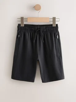 Noir - Short de sport léger 3 Pack (3-16ans)