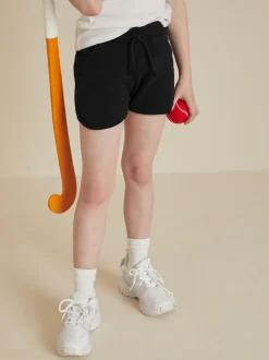 Noir - Short en jersey (3-16ans)