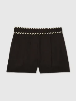 Noir - Short Reiss Fawn Lin Whipstitch Short