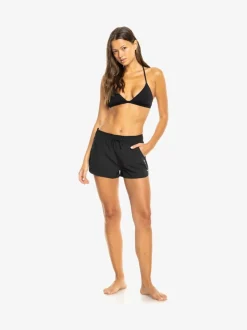 Noir - Short Roxy Wave 2 pouces avec logo