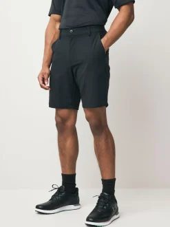 Noir - Short Under Armour Golf Tech Taper