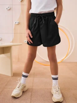 Noir - Shorts de sport (3-16ans)