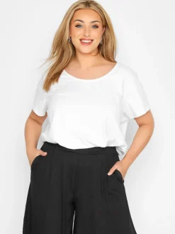 Noir - Shorts en jersey Yours Curve