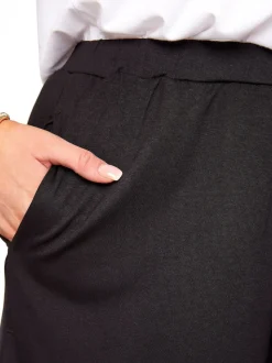 Noir - Shorts en jersey Yours Curve