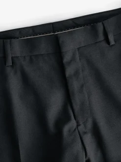 Noir - Skinny Fit (Skinny Fit) - Pantalon de costume de smoking