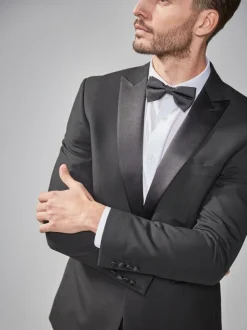 Noir - Skinny Fit (Skinny Fit) - Veste de smoking