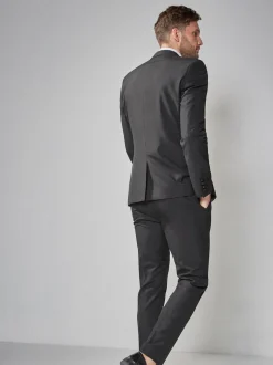 Noir - Skinny Fit (Skinny Fit) - Veste de smoking