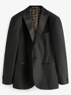 Noir - Skinny Fit (Skinny Fit) - Veste de smoking