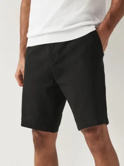 Noir - Slim Fit (Slim Fit) - Short chino stretch