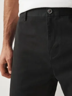 Noir - Slim Fit (Slim Fit) - Short chino stretch