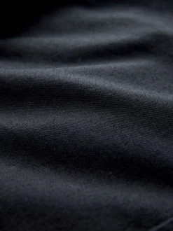 Noir - Slim Fit (Slim Fit) - Chemise Oxford à manches longues