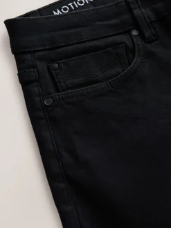 Noir - Slim Fit (Slim Fit) - Jean Motionflex