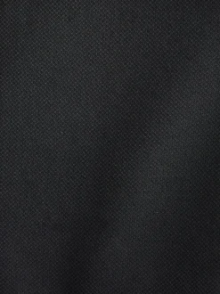 Noir - Slim Fit (Slim Fit) - Veste de costume texturée