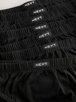 Noir - Slip en coton 100% 7 Paquet (1.5-16ans)