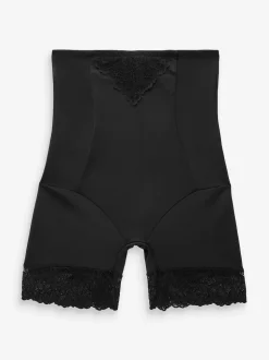 Noir - Slips gainants fermes pour le contrôle du ventre