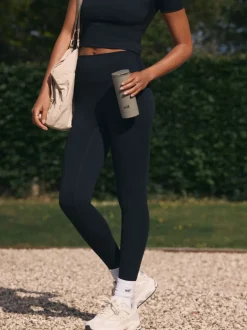 Noir - soi-même. Legging taille haute