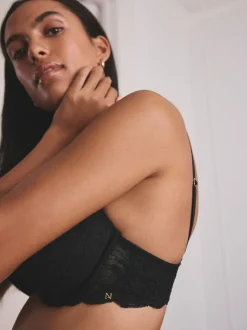 Noir - Soutien-gorge multipositions A-D Wow Triple Boost en dentelle