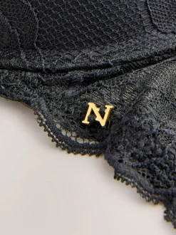 Noir - Soutien-gorge multipositions A-D Wow Triple Boost en dentelle