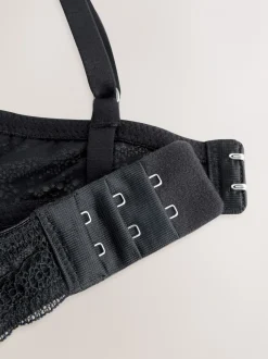 Noir - Soutien-gorge Premium en dentelle