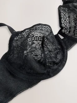 Noir - Soutien-gorge Premium en dentelle