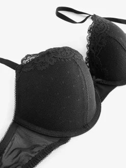 Noir - Soutien-gorge push-up rembourré A-DD