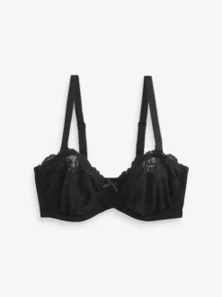 Noir - Soutien-gorge sans bretelles sans rembourrage Dd+